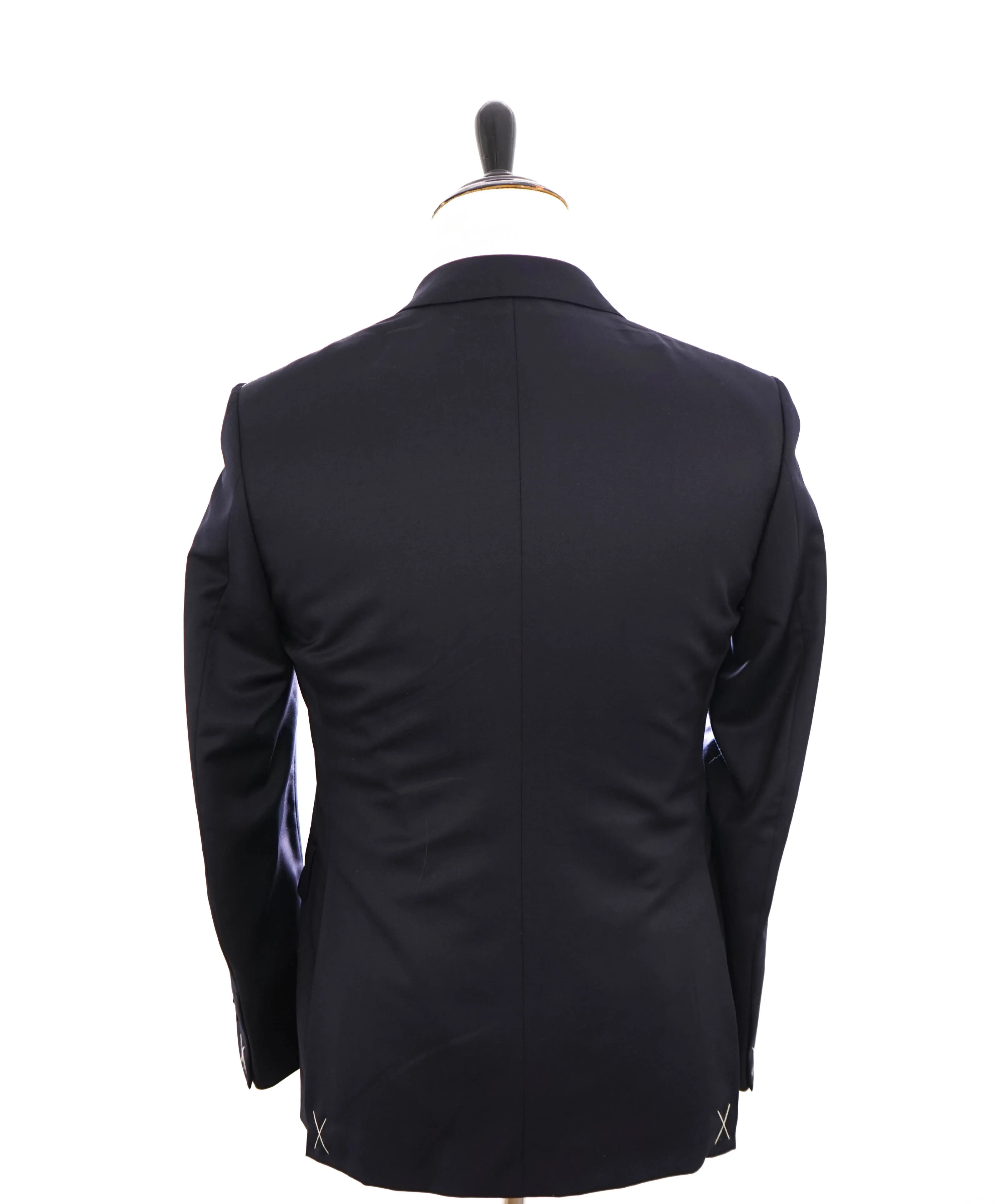 $2,695 ERMENEGILDO ZEGNA -"Micronsphere" NAVY Blazer - 36S
