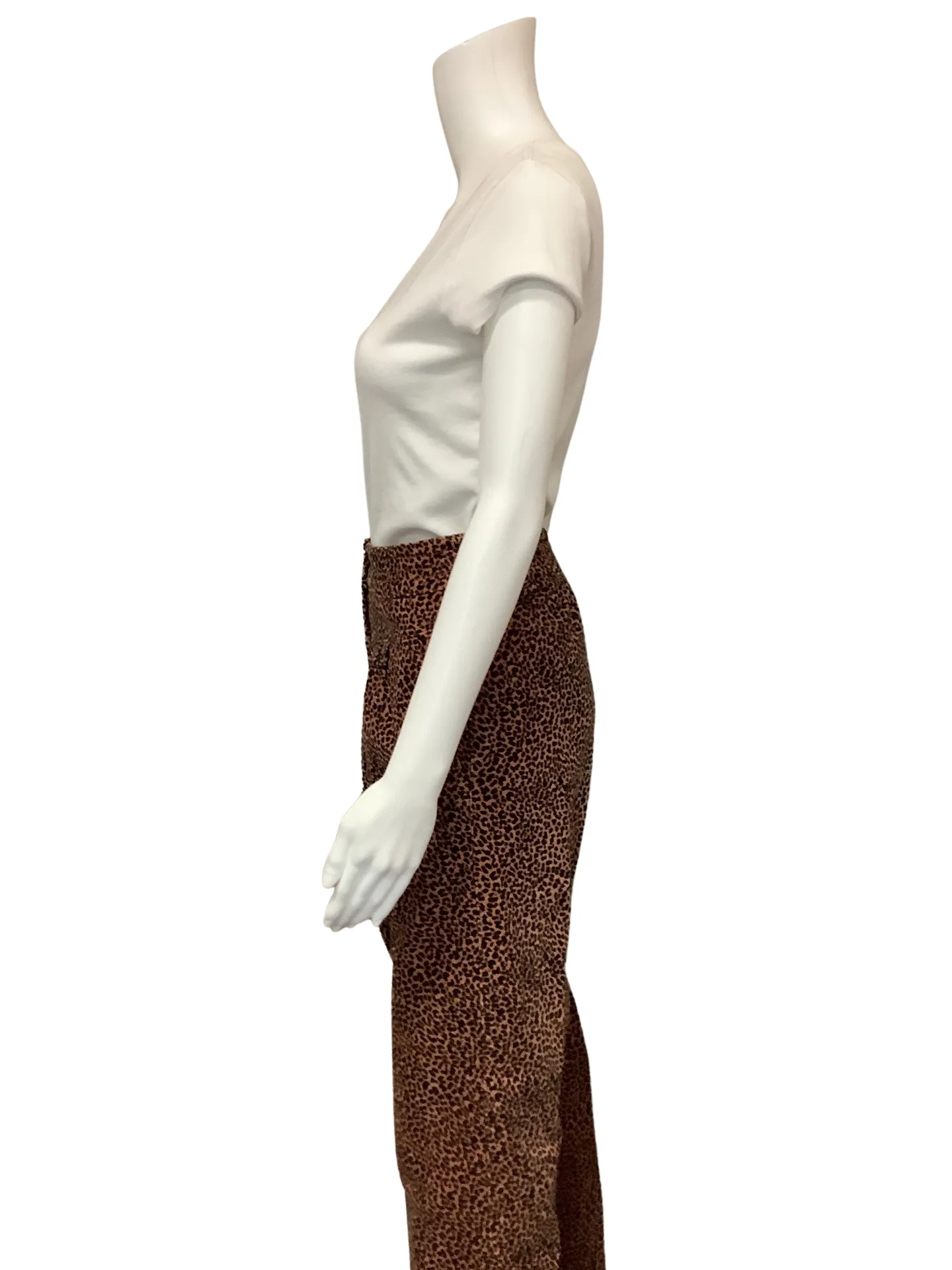 Anthropologie Women's Jogger Pants Leopard Print Size: S