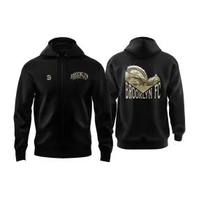 B2B - Retro Black Full Zip Up Jacket