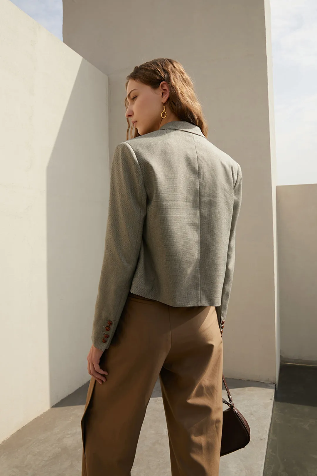 British style blazer | Short suit jacket | Commuter blazer