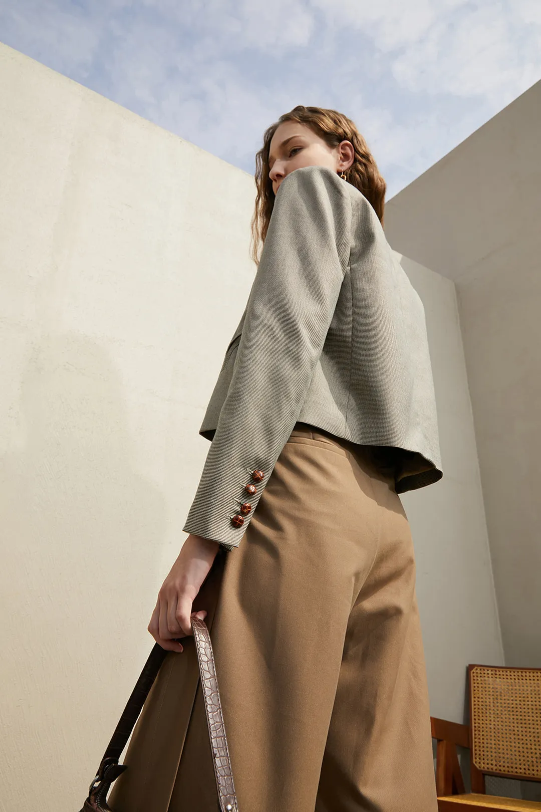 British style blazer | Short suit jacket | Commuter blazer