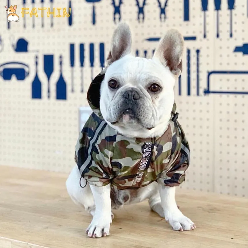 Camo Canine French Bulldog Jacket