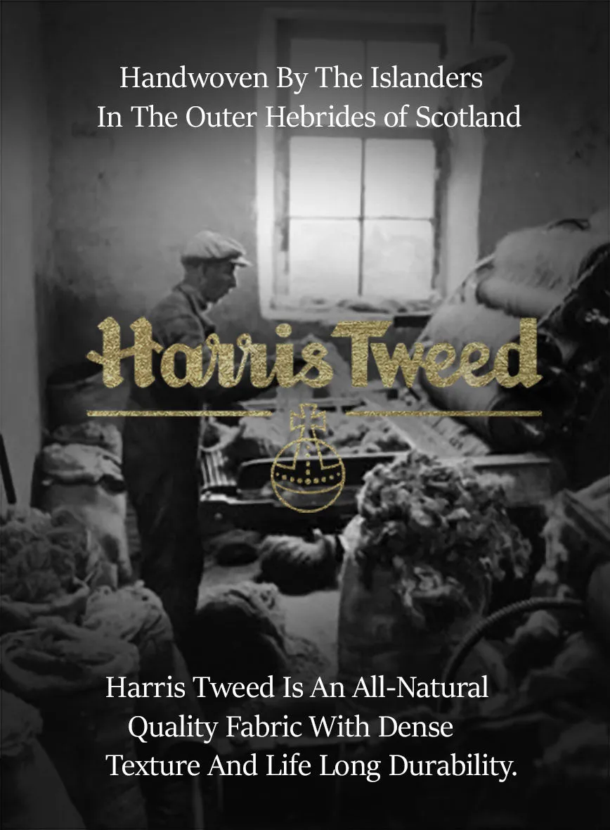 Harris Tweed Dark Green Tartan Jacket