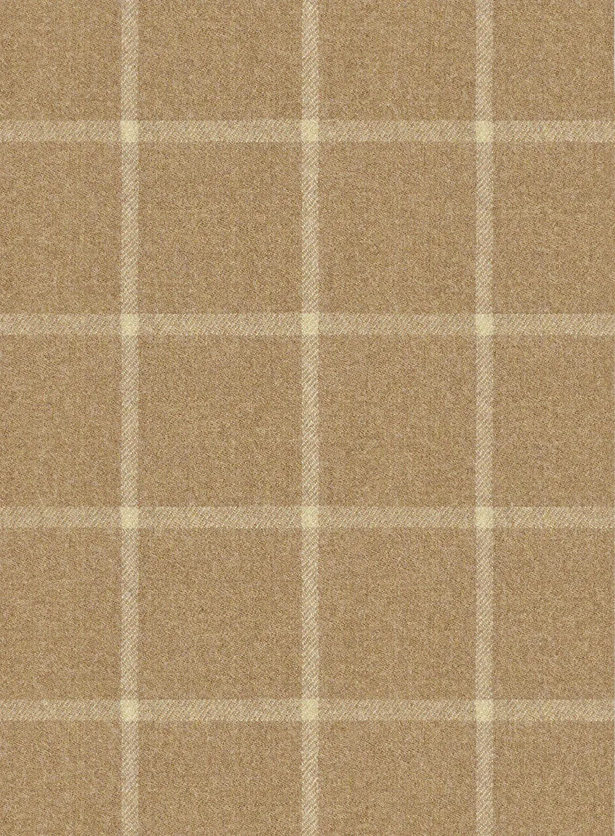 Italian Anbino Camel Brown Wool Jacket