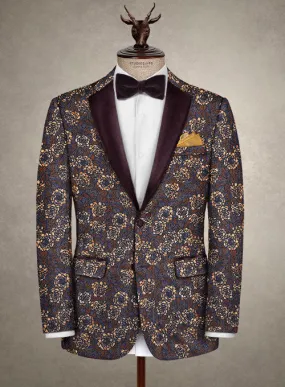 Italian Cotton Caido Tuxedo Jacket