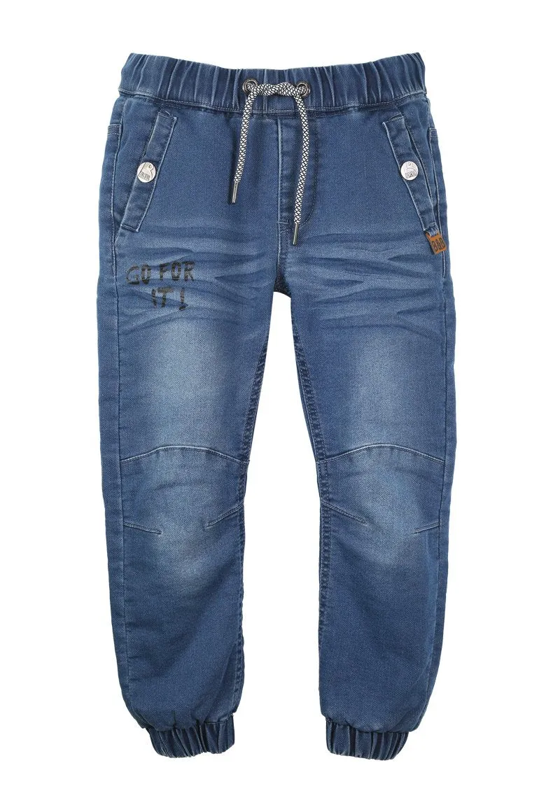 Jeans Leo Niño Denim azul Black and Blue