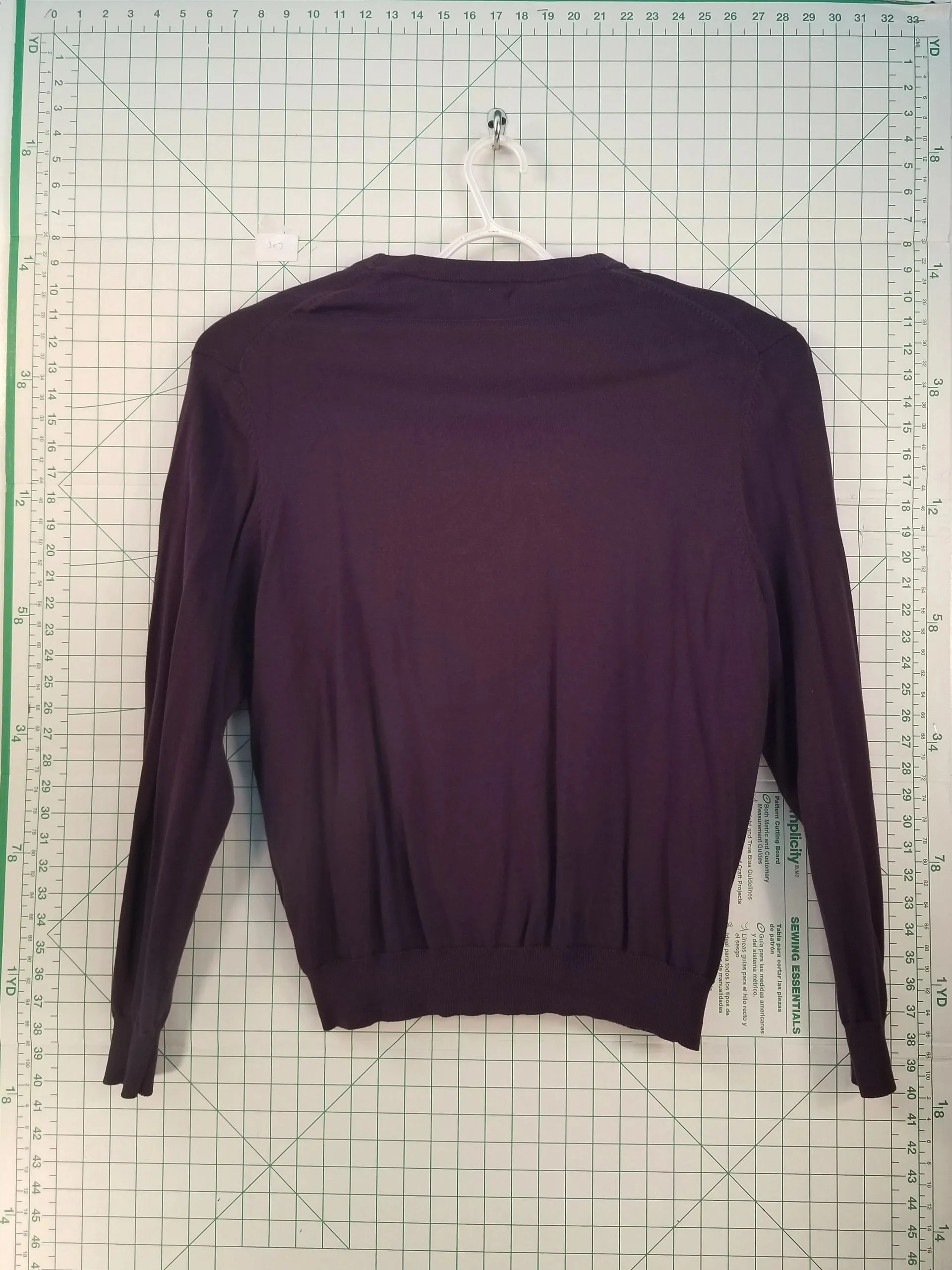 John Bartlett Purple Cardigan Jacket XL