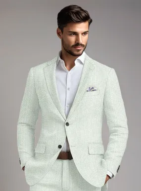 Light Green Seersucker Jacket