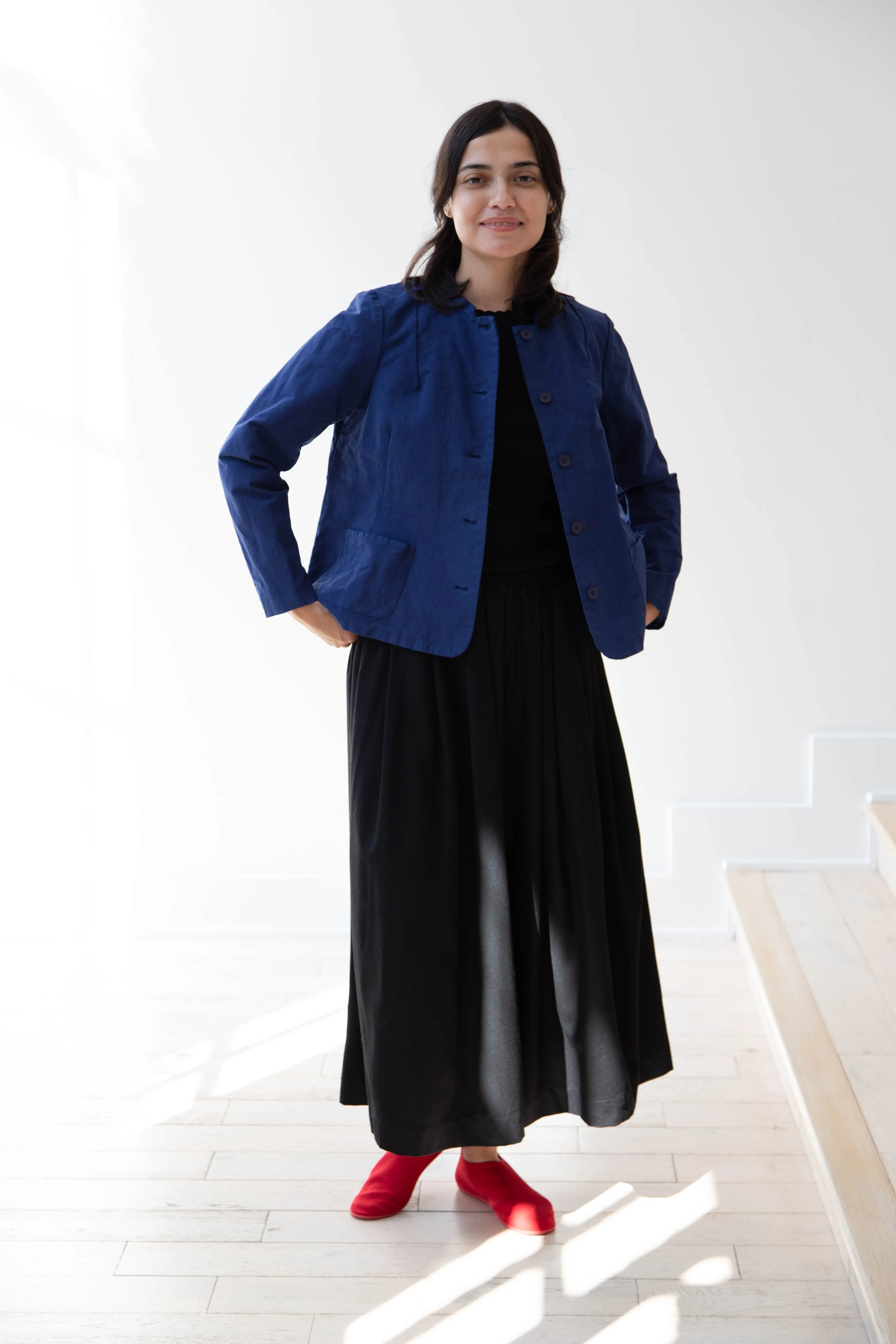 Manuelle Guibal | Veste Yizic in Oceanic