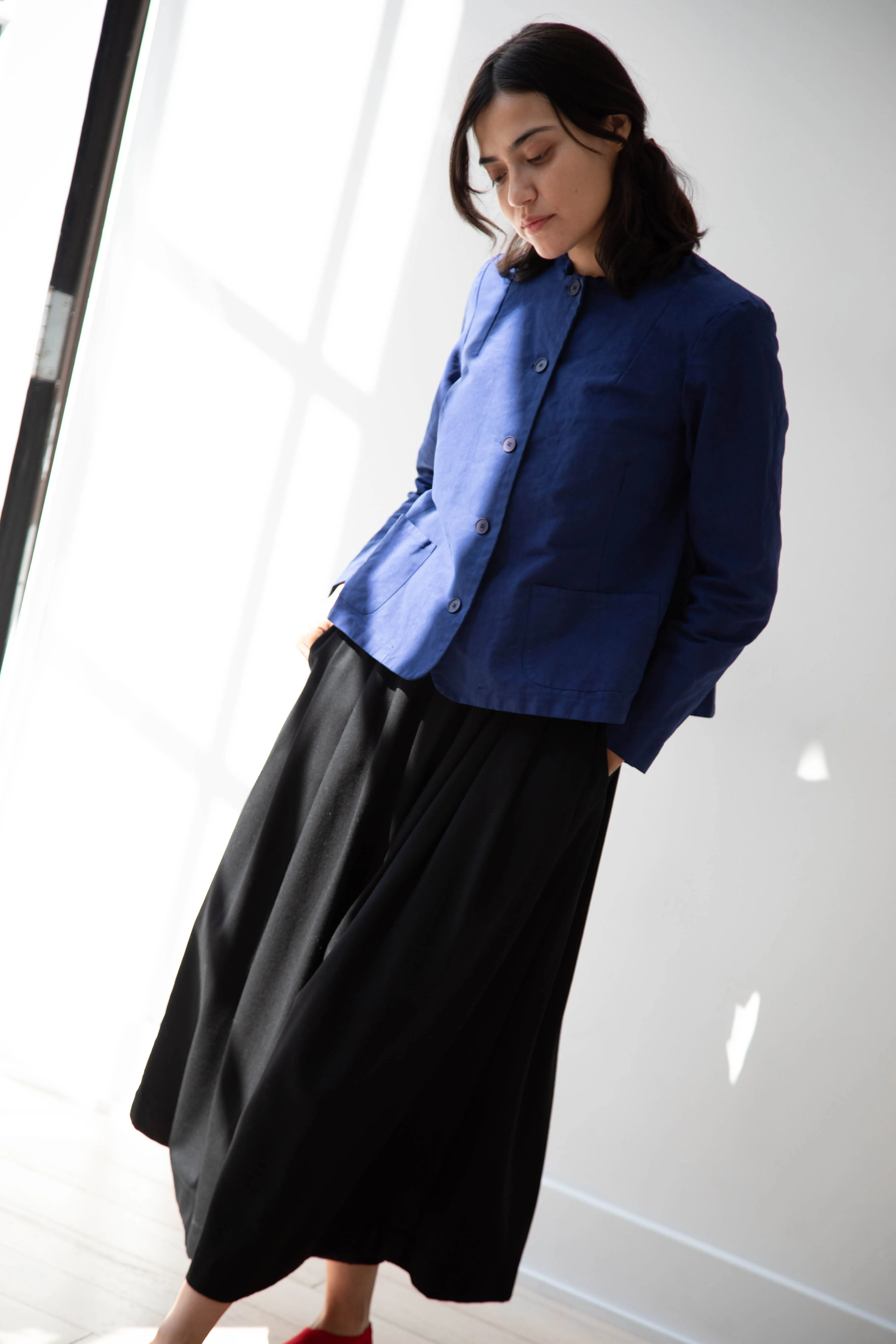 Manuelle Guibal | Veste Yizic in Oceanic