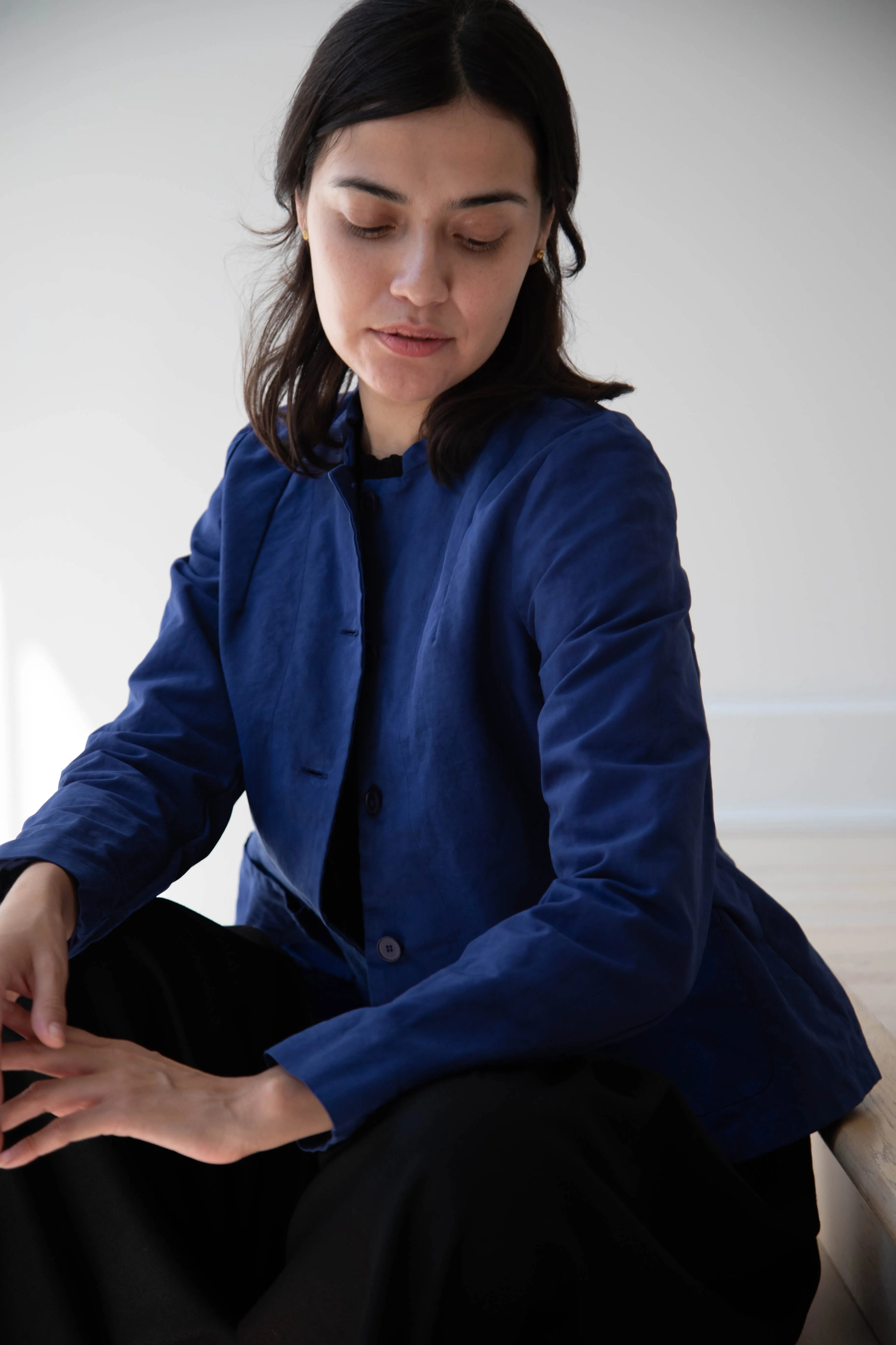 Manuelle Guibal | Veste Yizic in Oceanic