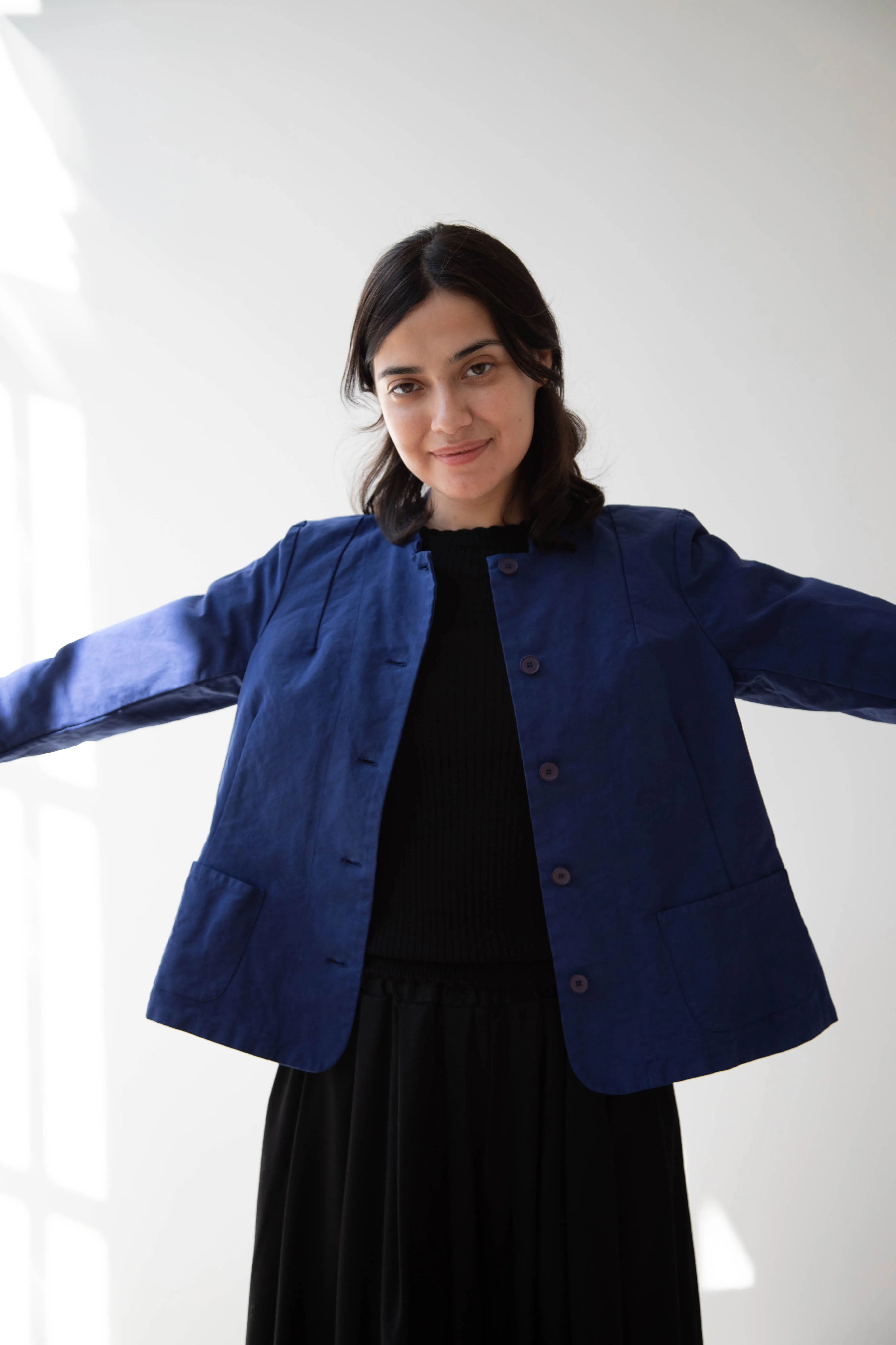 Manuelle Guibal | Veste Yizic in Oceanic