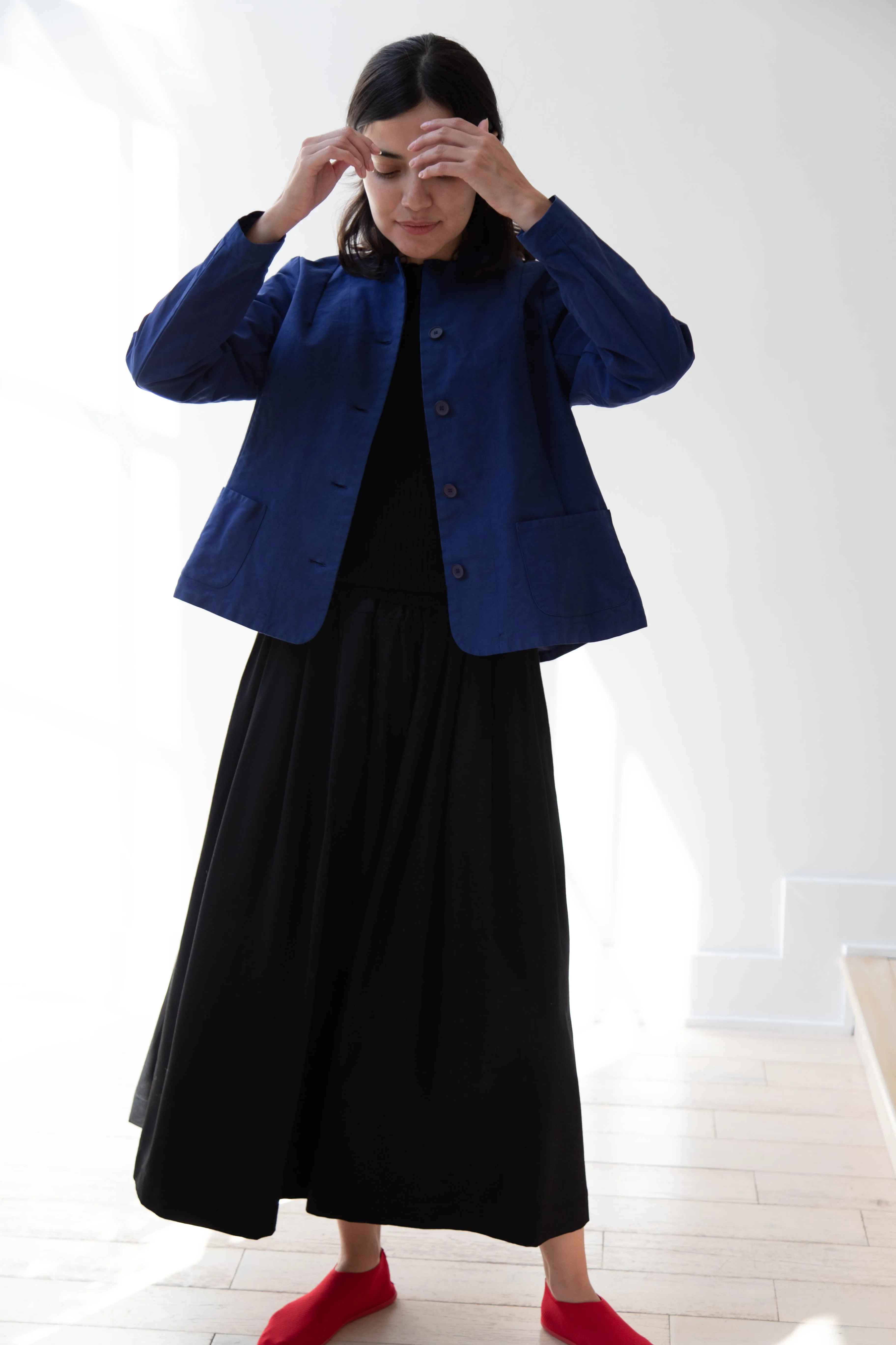 Manuelle Guibal | Veste Yizic in Oceanic