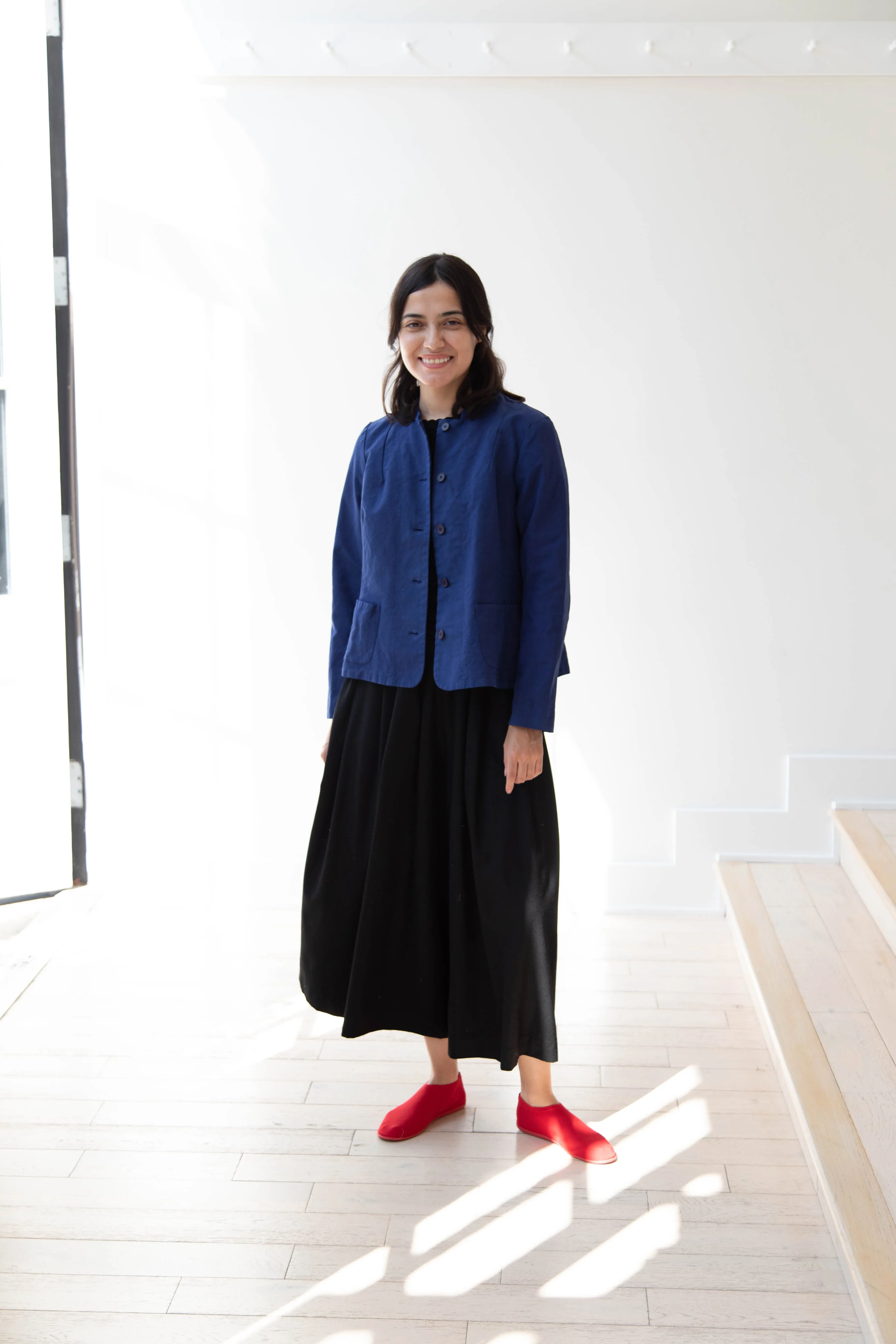 Manuelle Guibal | Veste Yizic in Oceanic