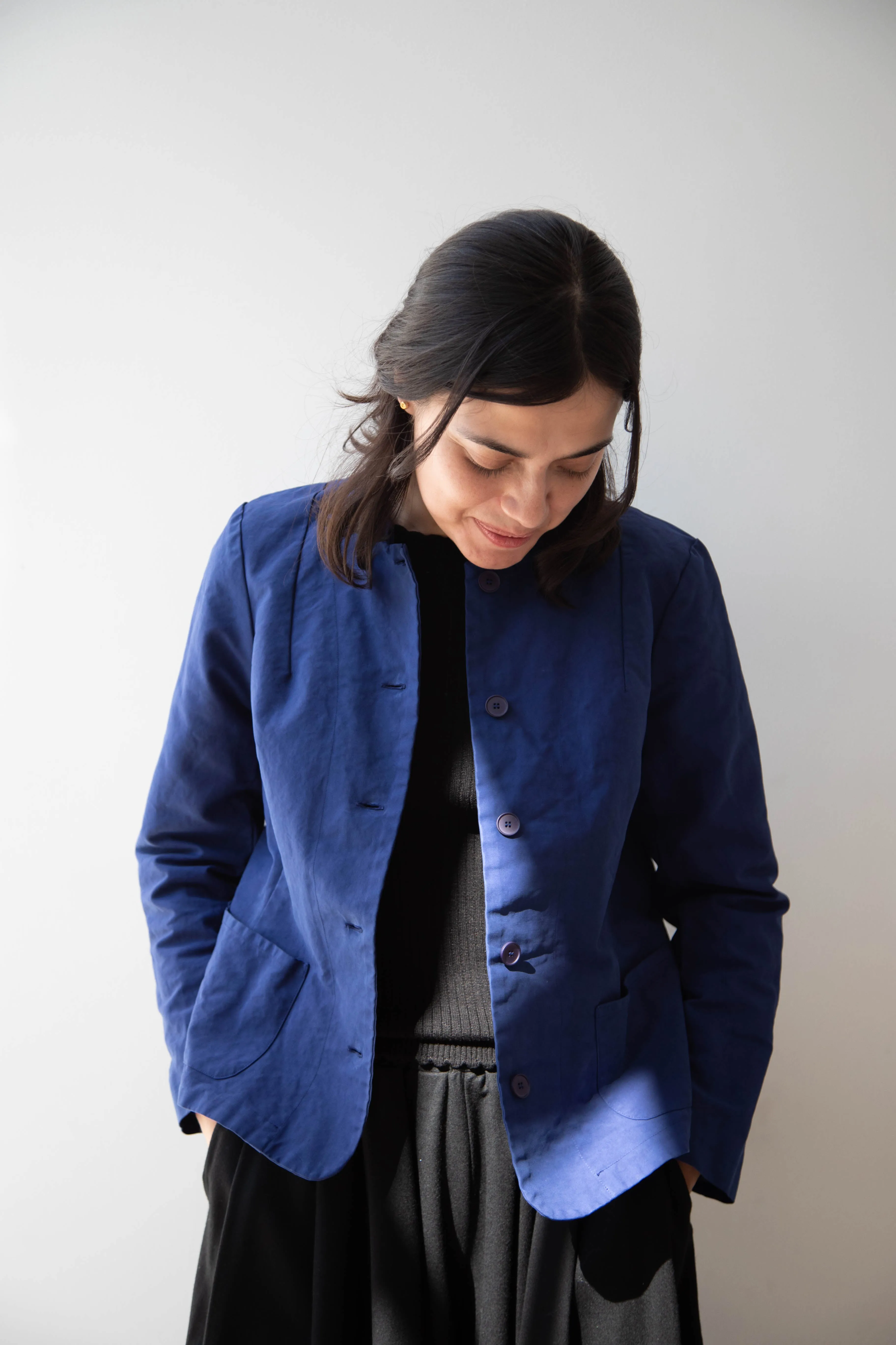 Manuelle Guibal | Veste Yizic in Oceanic
