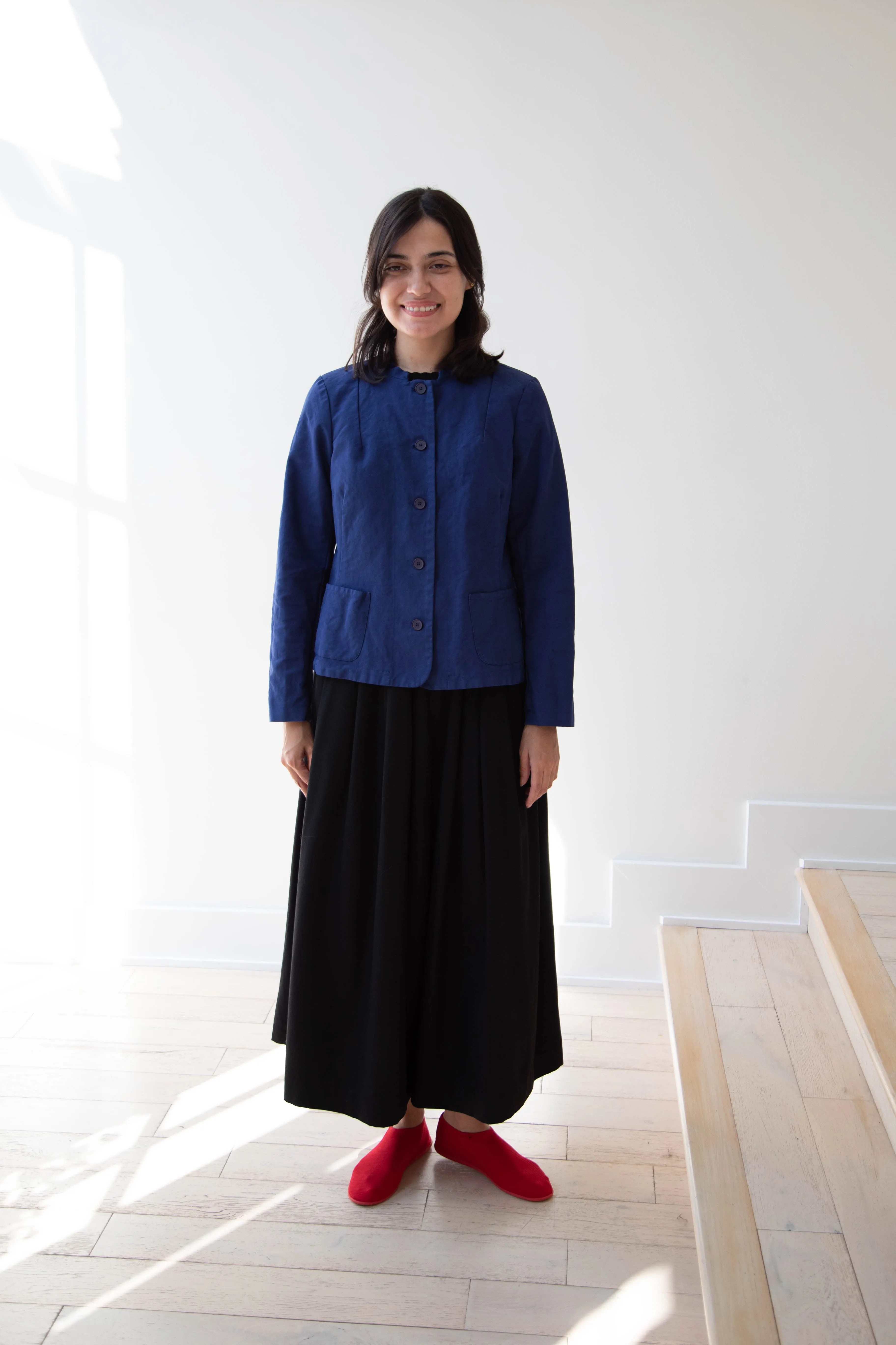 Manuelle Guibal | Veste Yizic in Oceanic