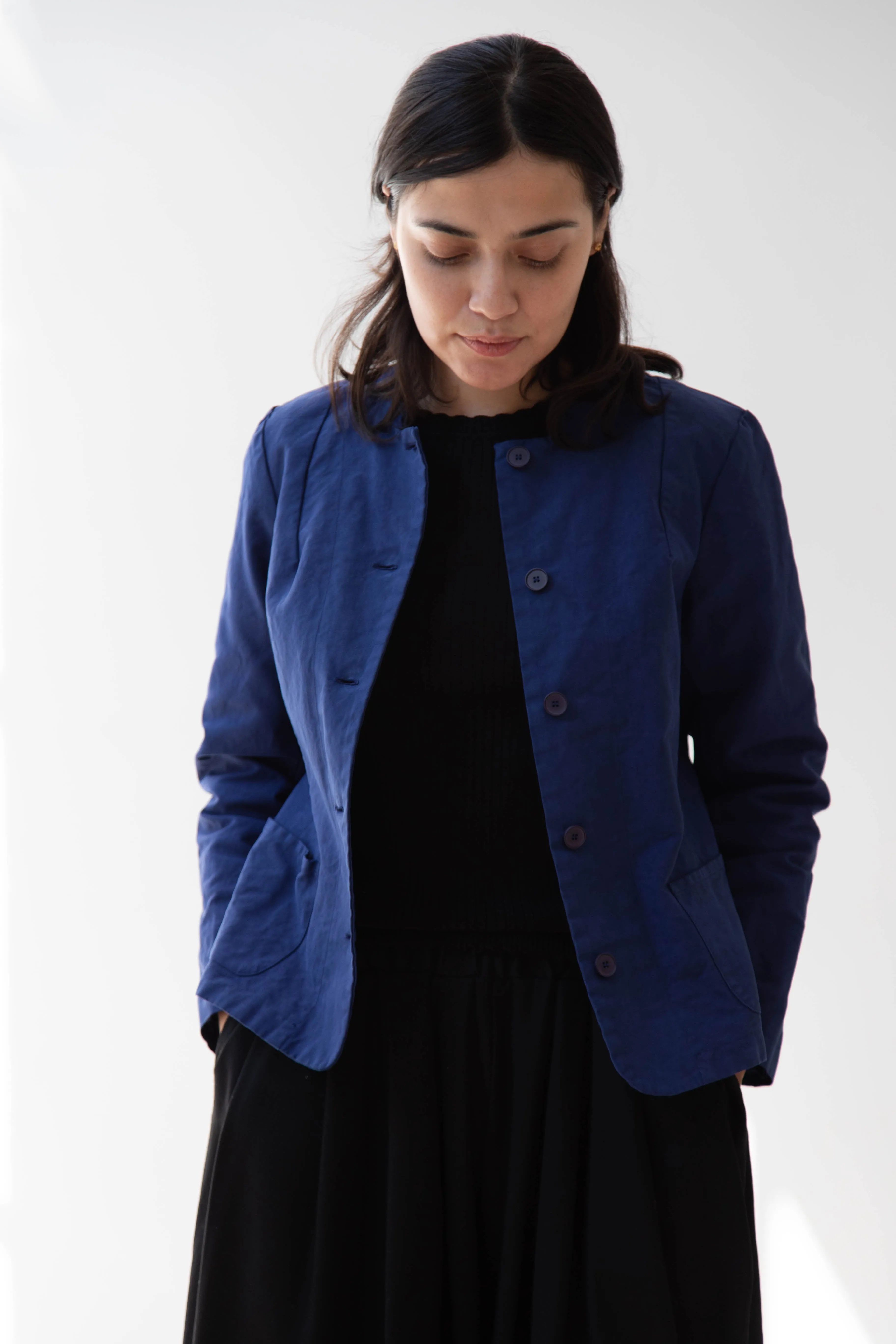 Manuelle Guibal | Veste Yizic in Oceanic