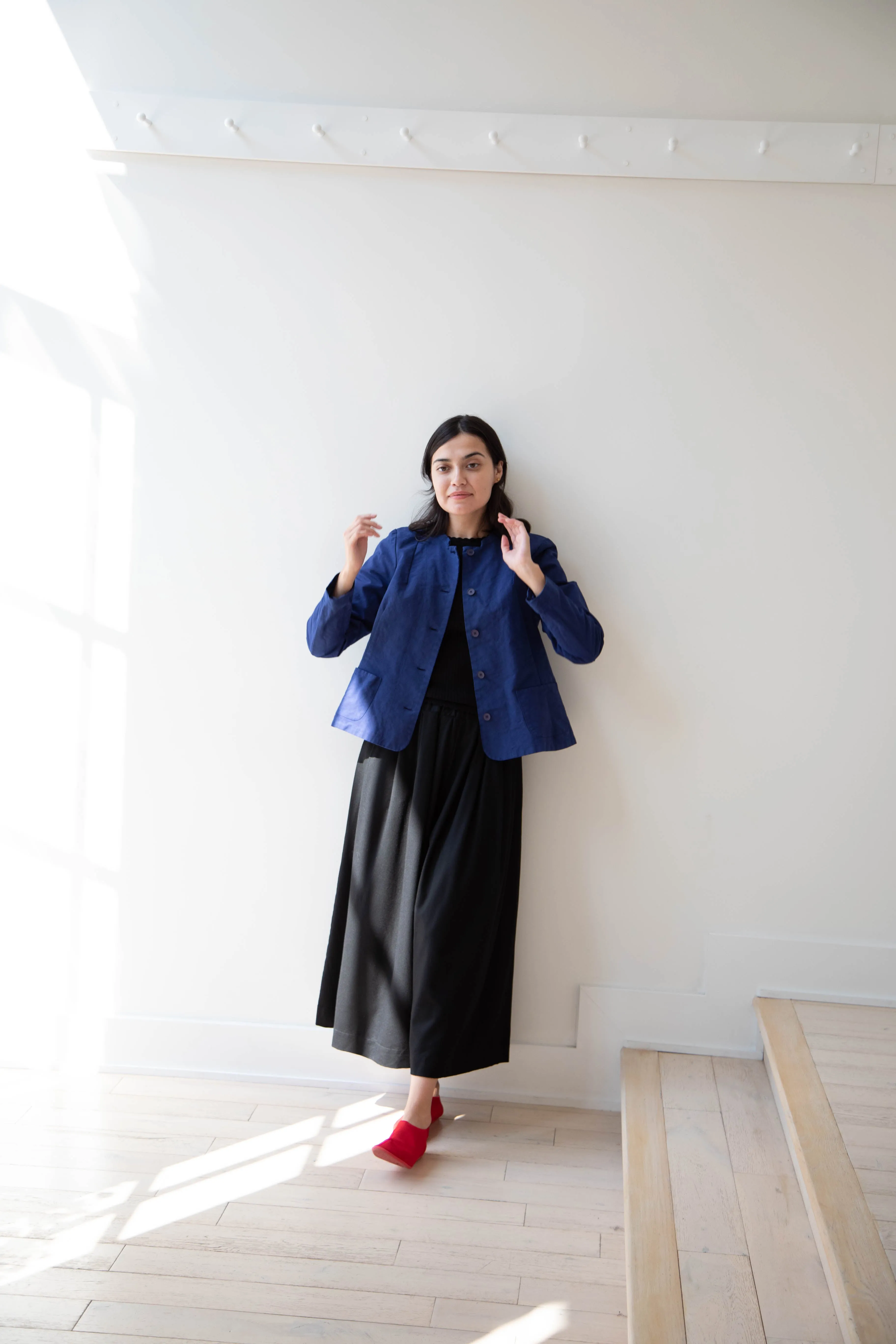 Manuelle Guibal | Veste Yizic in Oceanic