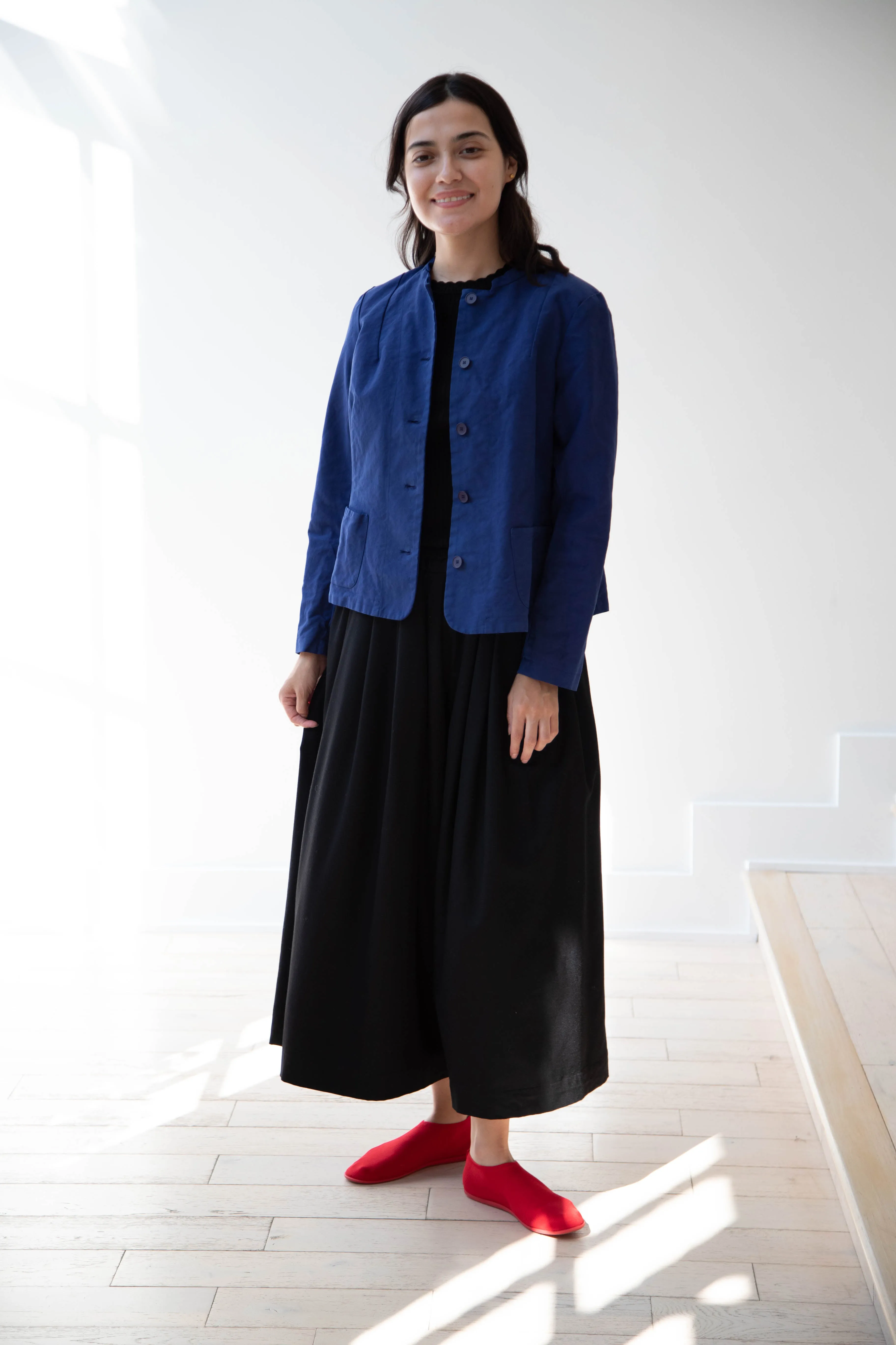 Manuelle Guibal | Veste Yizic in Oceanic