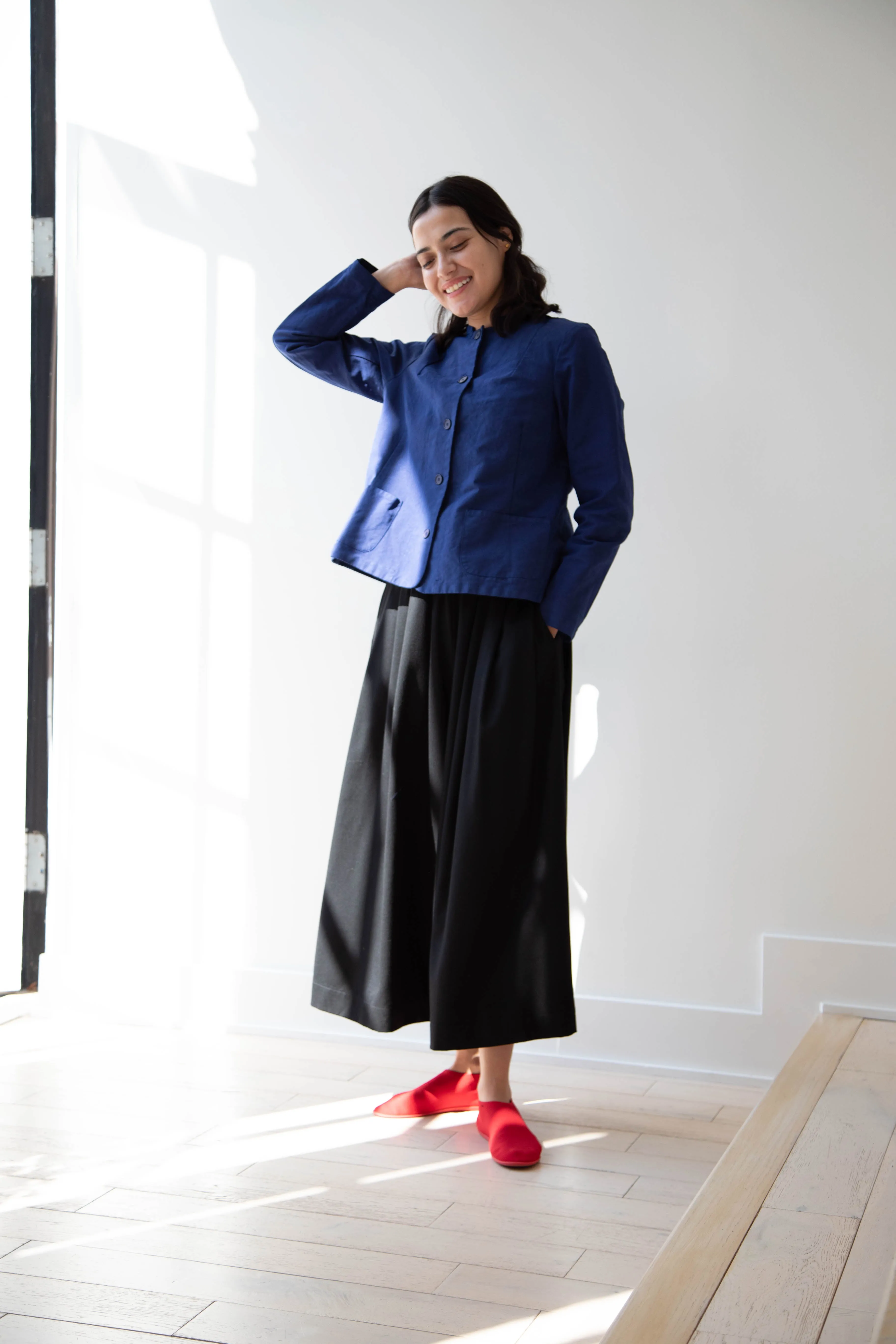 Manuelle Guibal | Veste Yizic in Oceanic