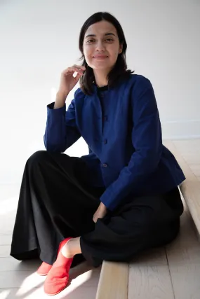 Manuelle Guibal | Veste Yizic in Oceanic