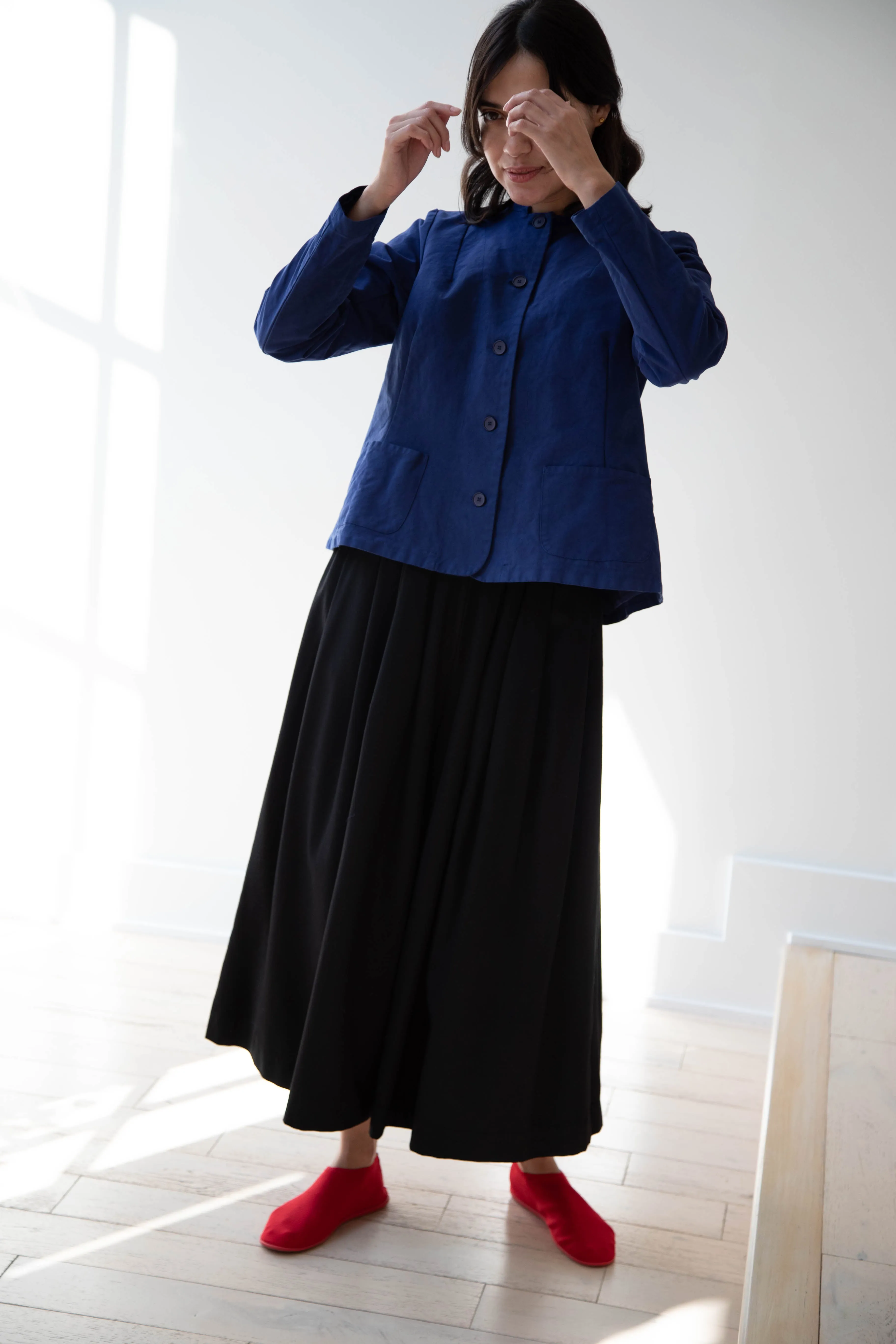 Manuelle Guibal | Veste Yizic in Oceanic