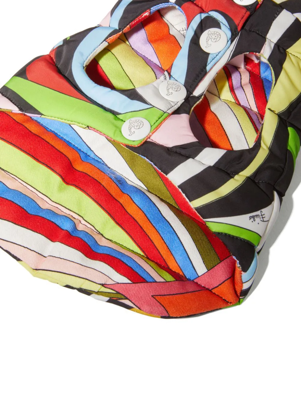 Marmo-Print Padded Dog Coat