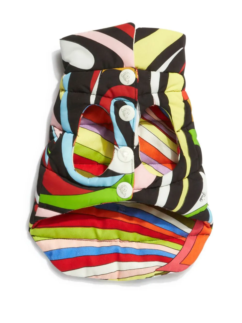 Marmo-Print Padded Dog Coat