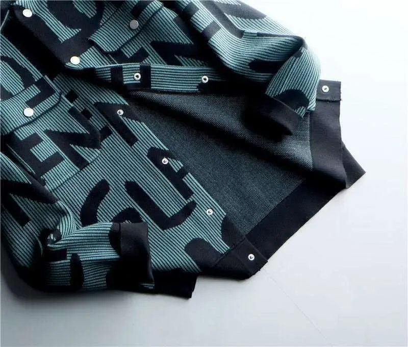 Men's Casual Retro Lapel Collar Shirt Jacket