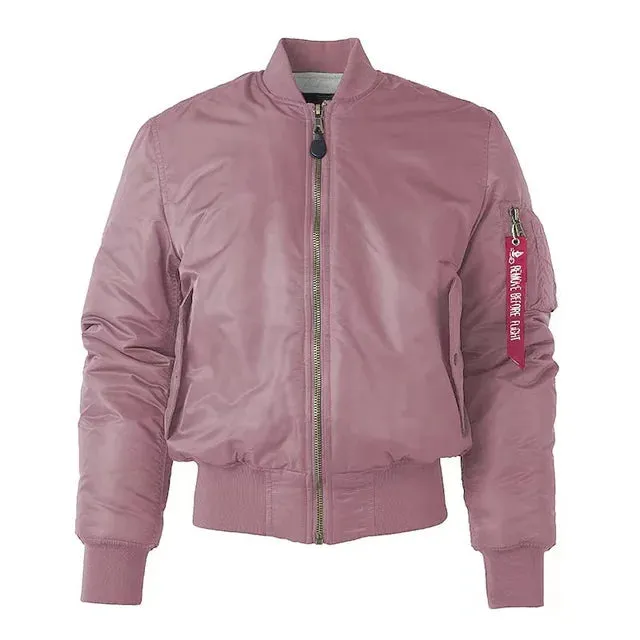 Men's Casual Zip-up Bomber Jacket with Ribbed Collar and Cuffs | Ideal for Autumn/Winter