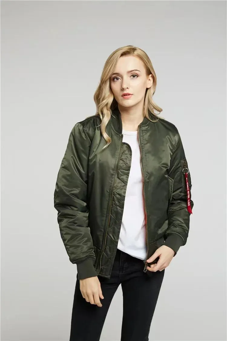 Men's Casual Zip-up Bomber Jacket with Ribbed Collar and Cuffs | Ideal for Autumn/Winter