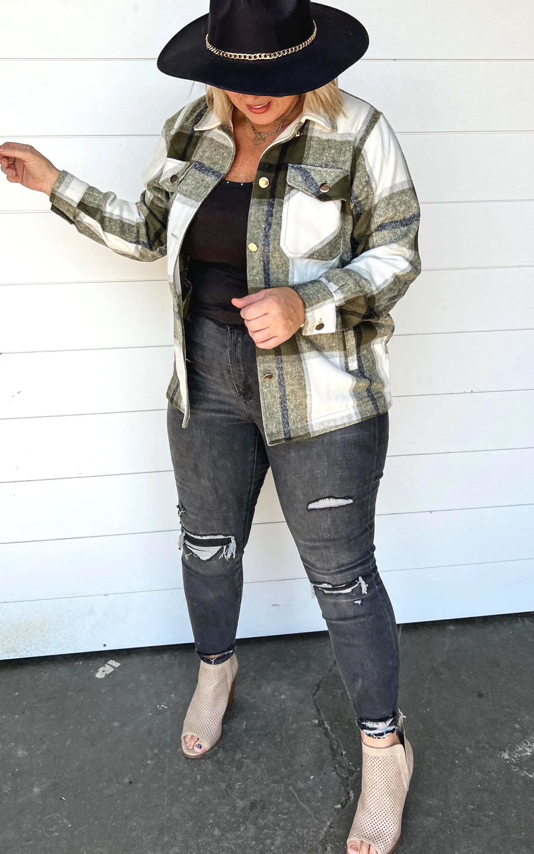 Mica | The Naomi Super High Rise Crop Skinny Denim Jean*