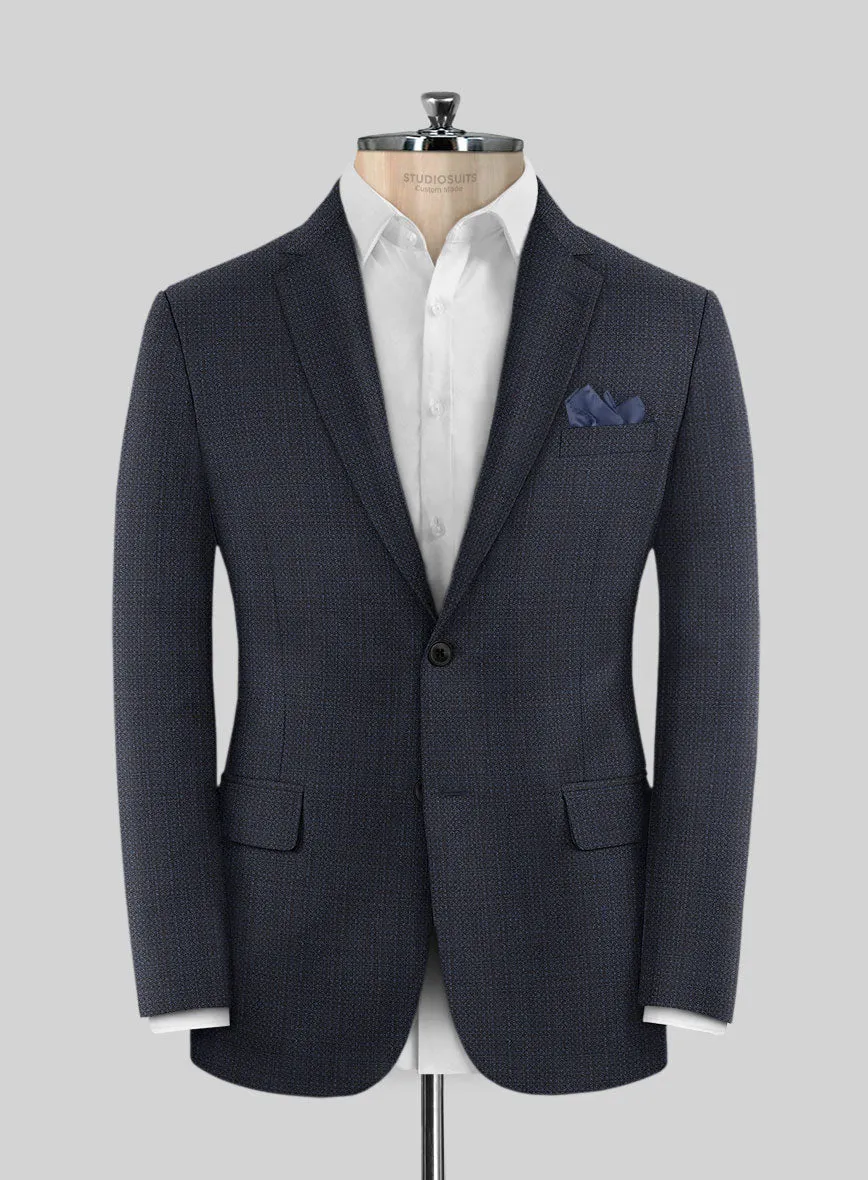 Napolean Retro Navy Wool Jacket