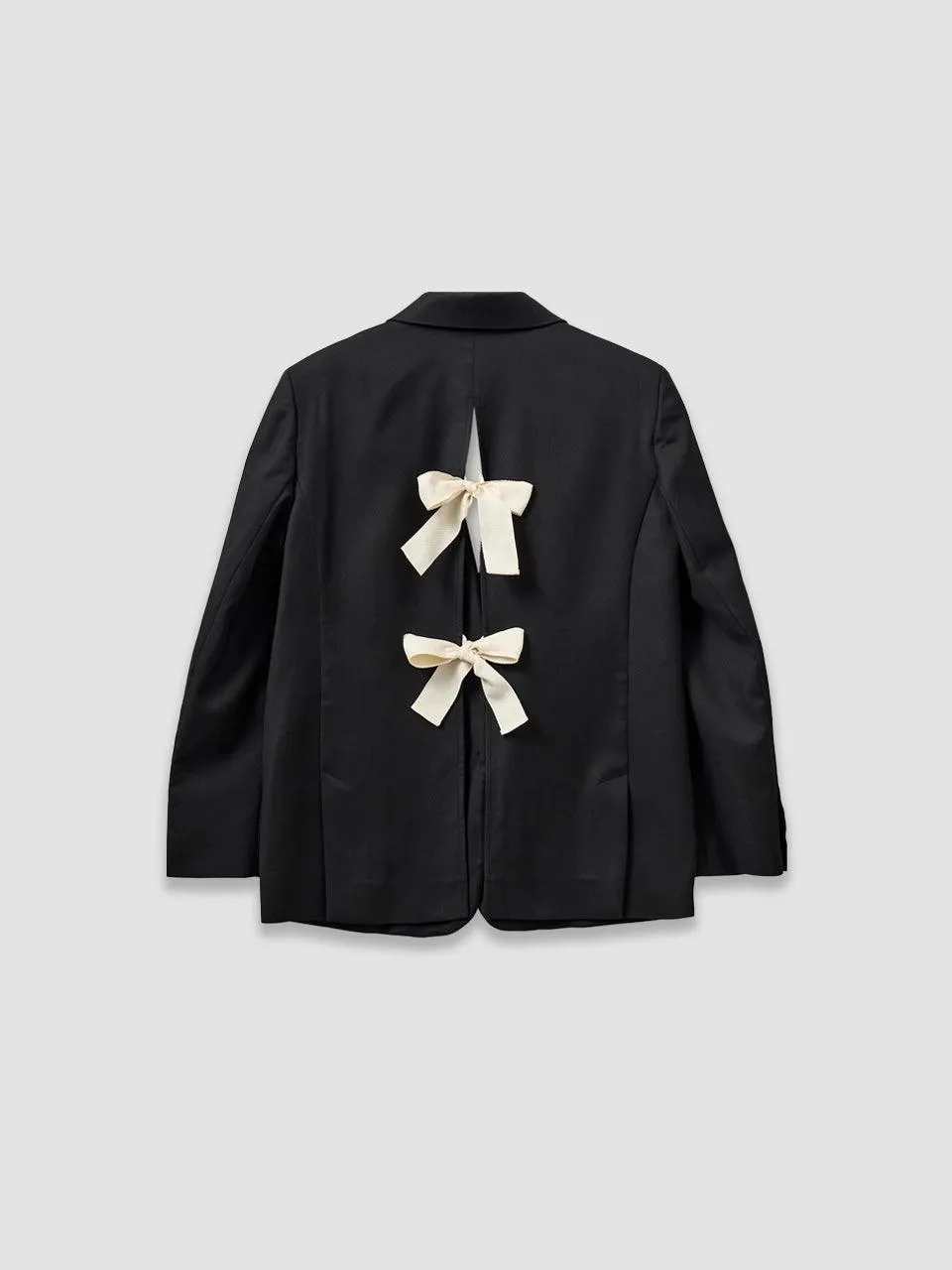 Pluto Bow Blazer - Black