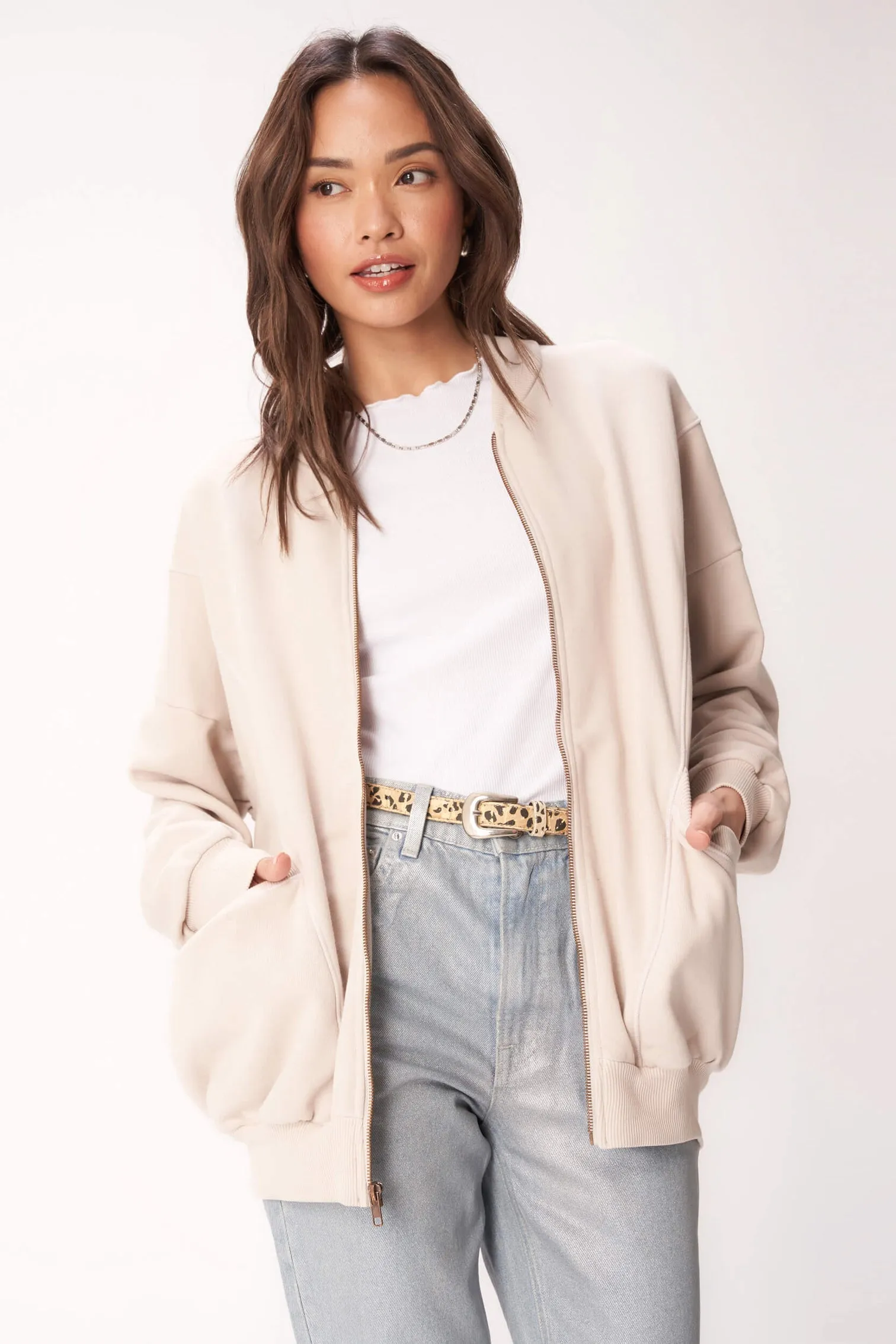 PROJECT SOCIAL T McKinley Zip Front Jacket
