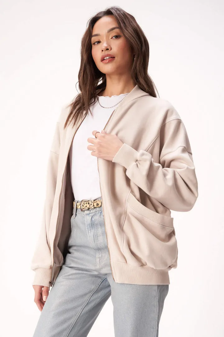 PROJECT SOCIAL T McKinley Zip Front Jacket
