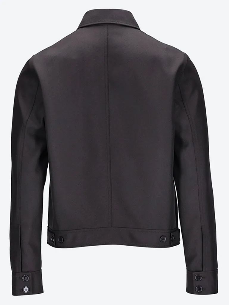 Signature retro twill jacket