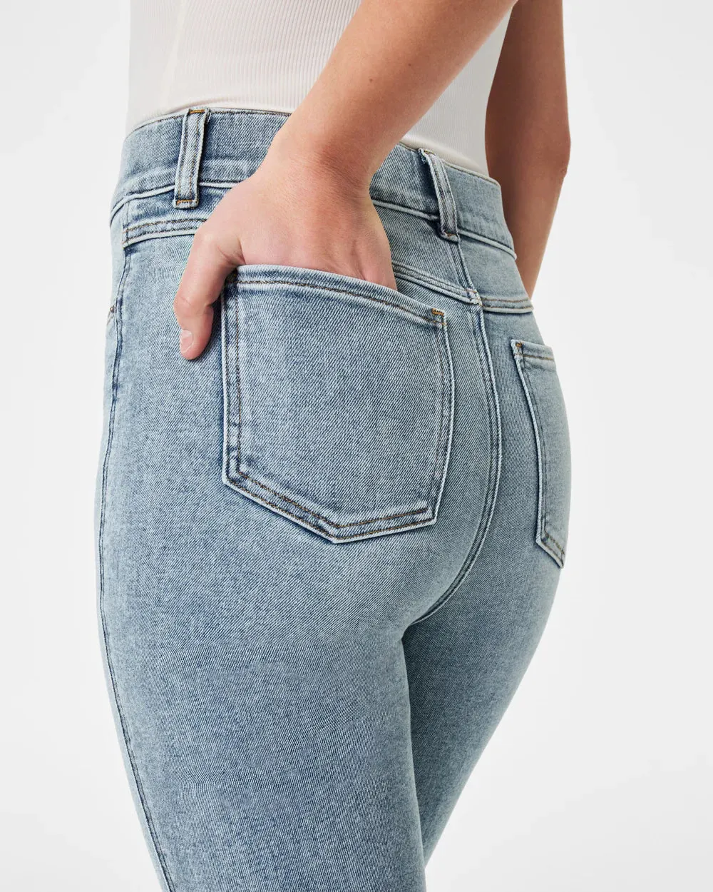 SPANXshape Kick Flare Jeans - Indigo Sky