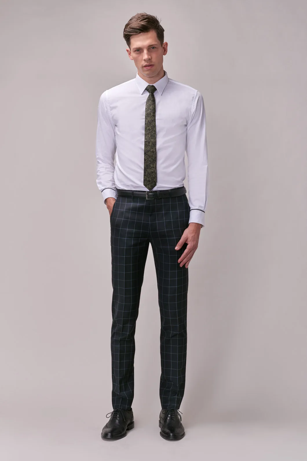 Windowpane Pant
