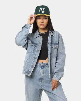 XXIII Women's Brittany Nineties Baby Jacket Washed Blue
